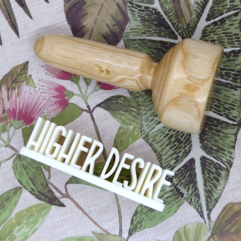 wooden butt plug